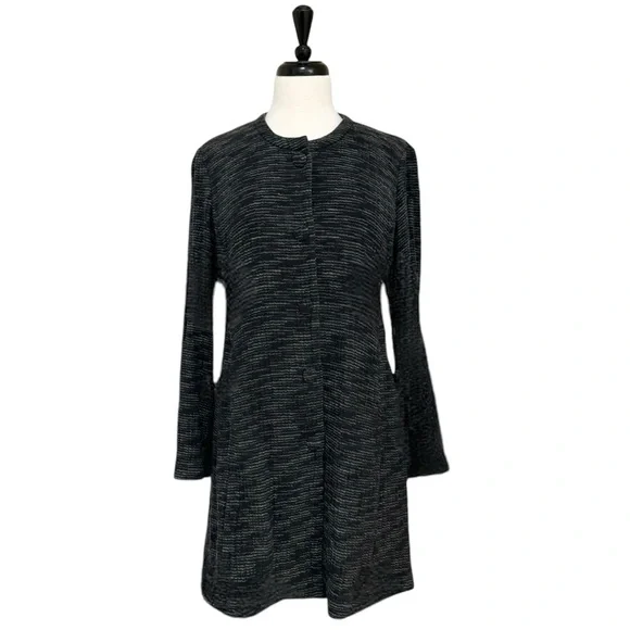 Eileen Fisher Crosshatch Jacket - Picture 2 of 6